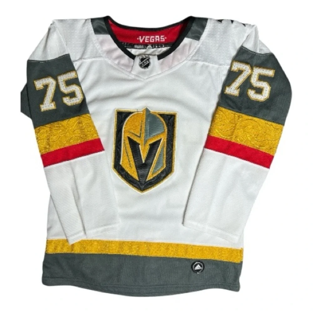Adidas Vegas Golden Knights Authentic Pro Road Jersey White - Picture 3 of 14